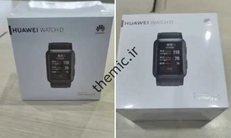 افشای مشخصات ساعت هوشمند Huawei Watch D با قابلیت کنترل فشار خون