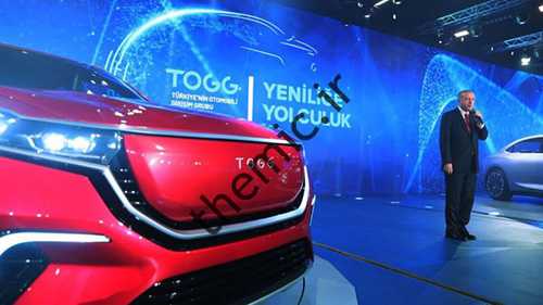 دانلود خودروی ملی ترکیه با برند «TOGG» رونمایی شد