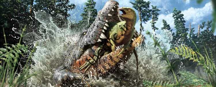 بق بقایای ۹۵ میلیون ساله تمساح قاتل با آخرین وعده غذایی اش! // در حال ویرایش