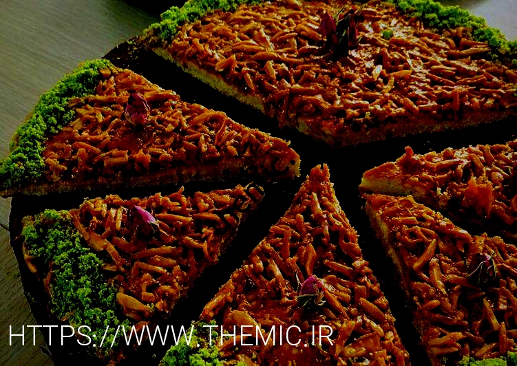 زرز تهیه شیرینی ملکه بادام ، جذاب ویژه نوروز شیرینی ملکه بادام
