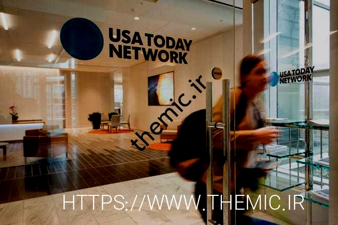 مقر Gannett و شبکه USA TODAY در مکلین، ویرجینیا.